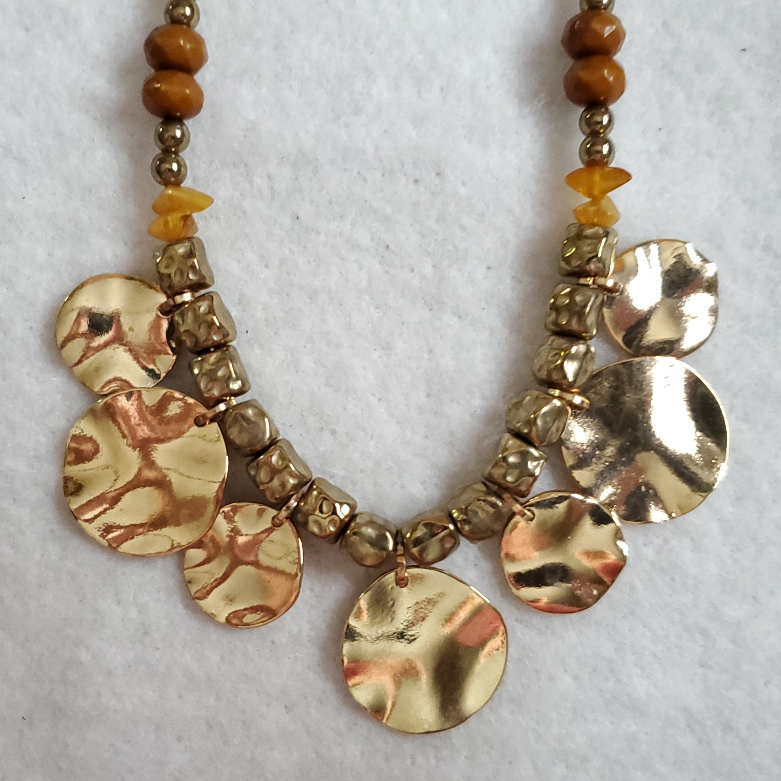 Bib Necklace Lot of 3 Gold Tone Rhinestone Stella Dot Lane Bryant 16-20″