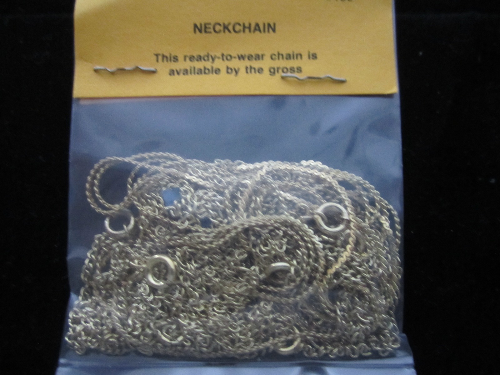 GOLD PLATED 16″-24″ NECK CHAINS – 5 DOZEN – Assorted lengths