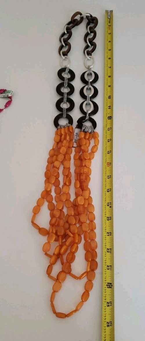 3 NWT Costume Jewelry Necklaces. Versona – Inc – Falchi